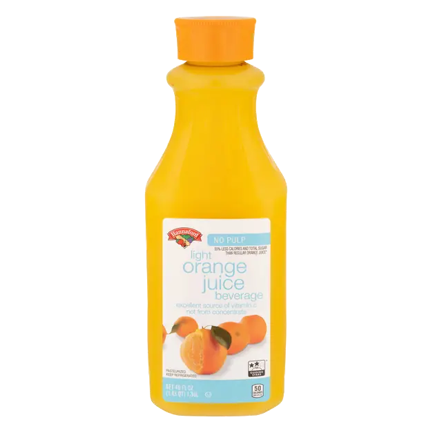 Light No Pulp Orange Juice Beverage