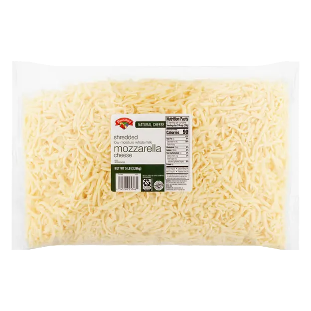 Low-Moisture Whole Milk Shredded Mozzarella Cheese