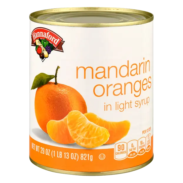 Mandarin Oranges in Light Syrup