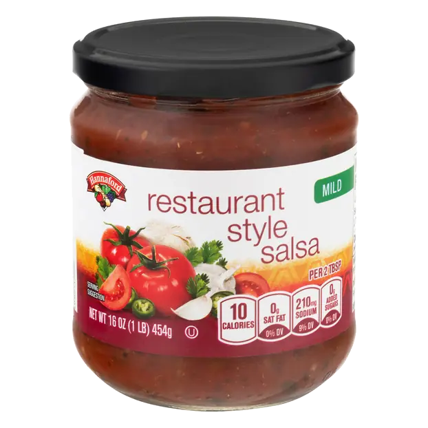 Mild Restaurant Style Salsa