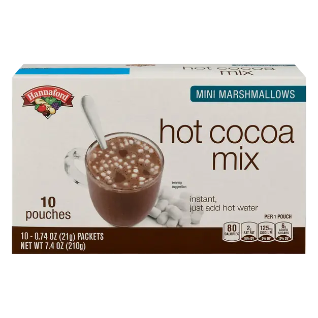 Mini Marshmallows Hot Cocoa Mix - 10 ct