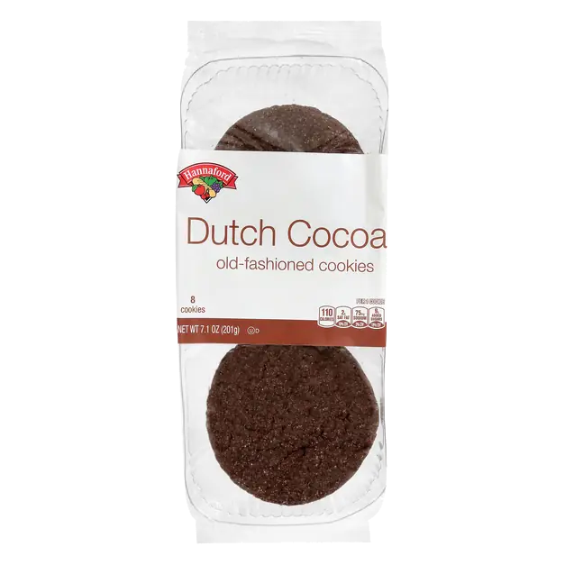 Old-Fashioned Dutch Cocoa Cookies - 8 ct