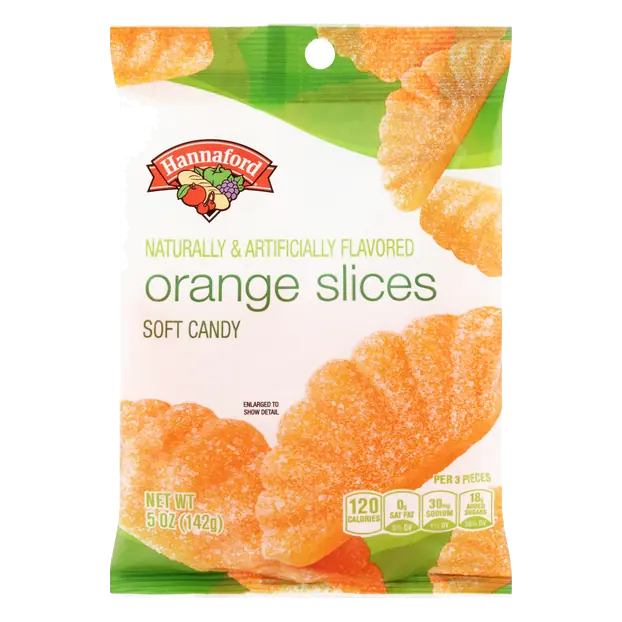 Orange Slices Soft Chewy Candy