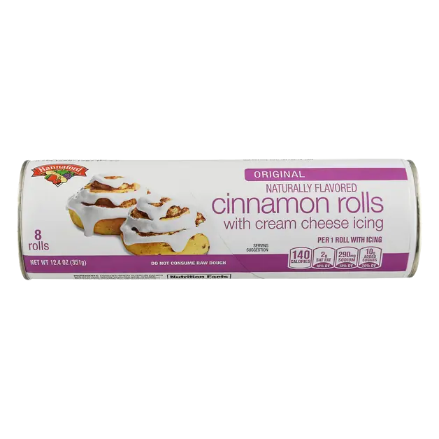 Original Cinnamon Rolls with Cream Cheese Icing - 8 ct