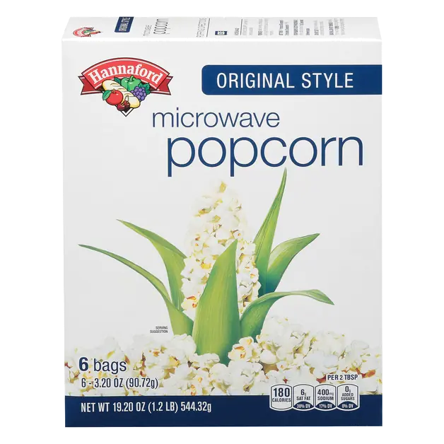 Original Style Microwave Popcorn - 6 ct