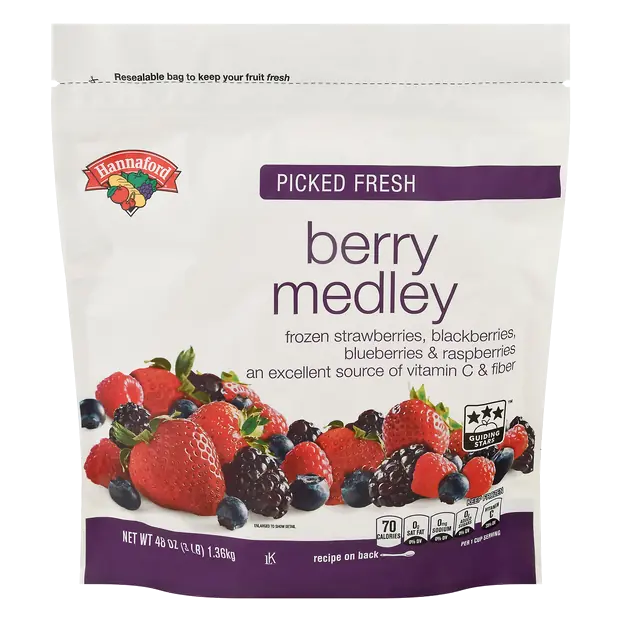 Picked Fresh Berry Medley Frozen