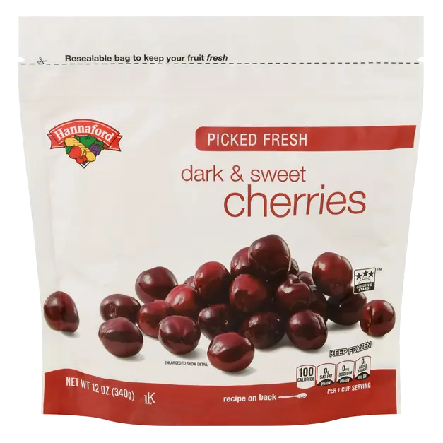 Picked Fresh Dark & Sweet Cherries Frozen