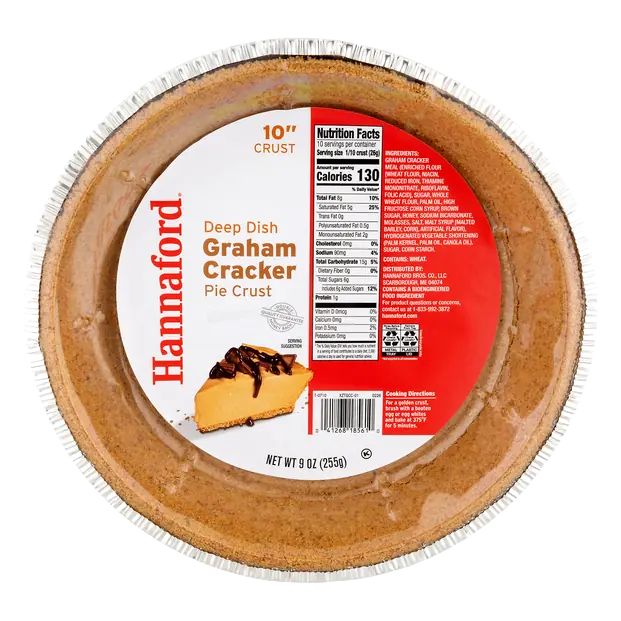 Pie Crust Graham Cracker Deep Dish 10 Inch