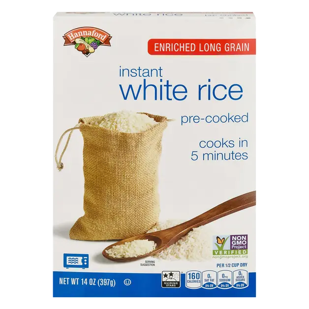 Precooked Long Grain Instant White Rice