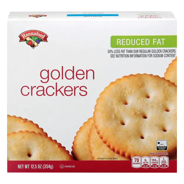 Reduced Fat Golden Crackers