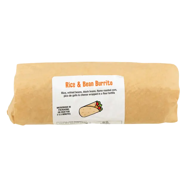 Rice & Bean Burrito
