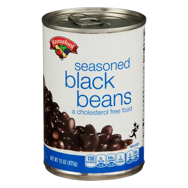 Seasoned Black Beans