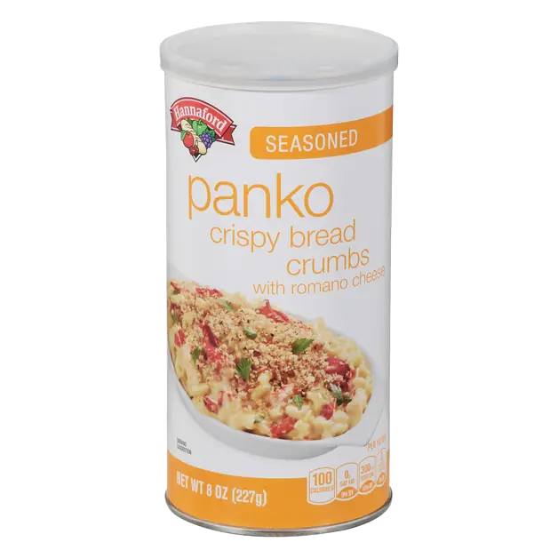 Seasoned Panko Crispy Bread Crumbs with Romano Cheese