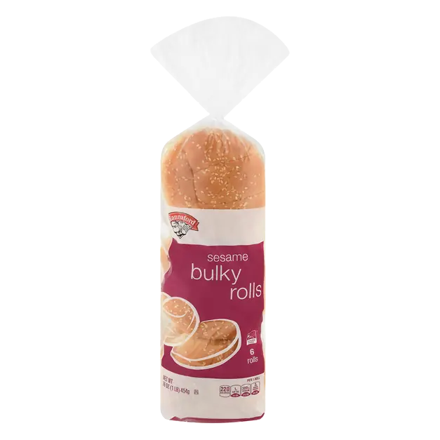 Sesame Bulky Rolls - 6 ct