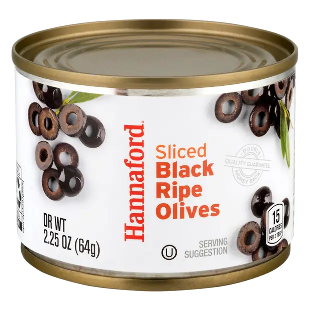 Sliced Black Olives