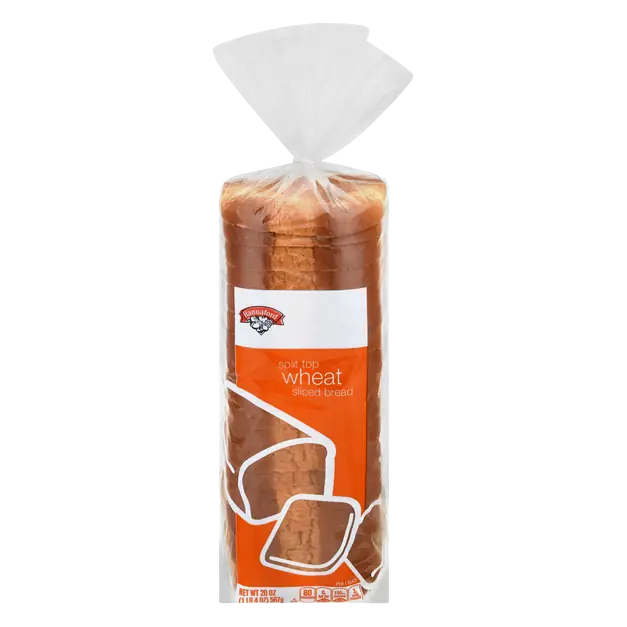 Split Top Wheat Bread Sliced