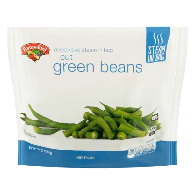 Steam in Bag Cut Green Beans Frozen