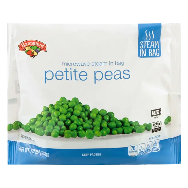 Steam in Bag Petite Peas Frozen
