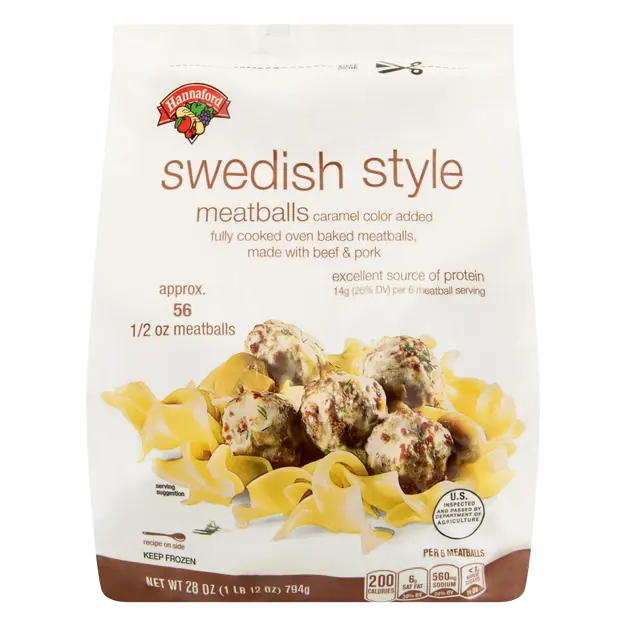 Swedish Style Meatballs Frozen