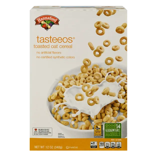Tasteeos Toasted Oats Cereal