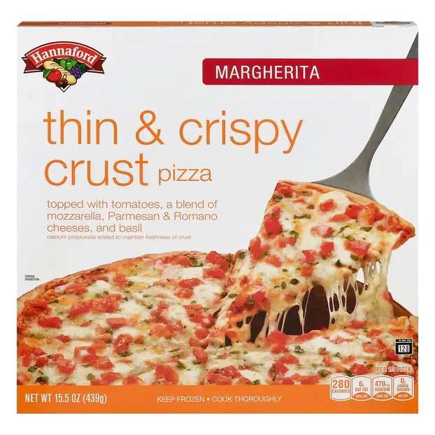Thin & Crispy Crust Margherita Pizza Frozen