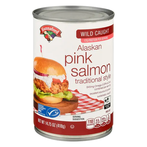 Traditional Style Wild Caught Alaskan Pink Salmon