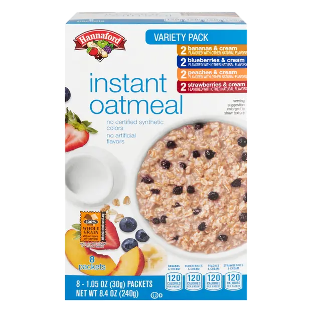 Variety Pack Instant Oatmeal - 8 ct