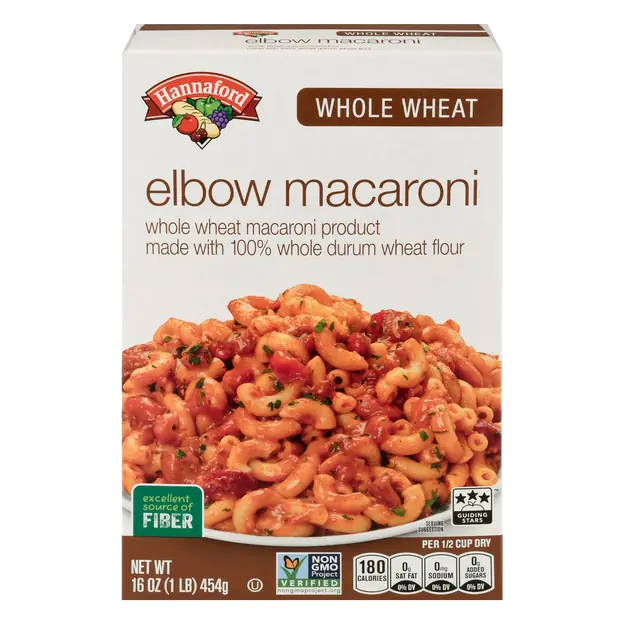 Whole Grain Whole Wheat Elbows Macaroni Pasta