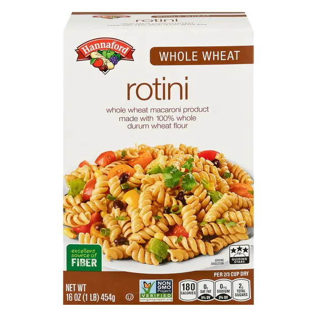 Whole Grain Whole Wheat Rotini Pasta