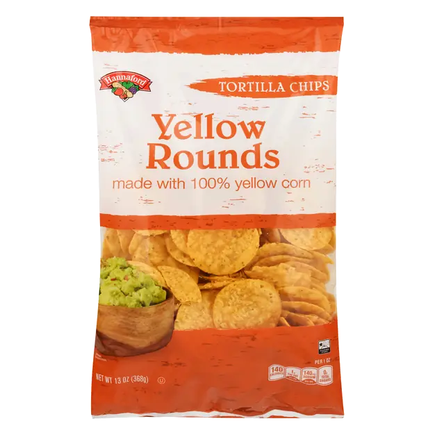 Yellow Corn Rounds Tortilla Chips