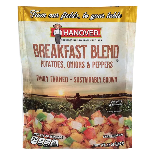 Breakfast Blend Potatoes Onions & Peppers Frozen
