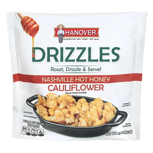 Drizzles Nashville Hot Honey Cauliflower Frozen