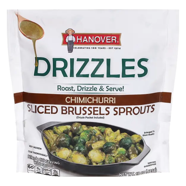Drizzles Sliced Chimichurri Brussels Sprouts Frozen
