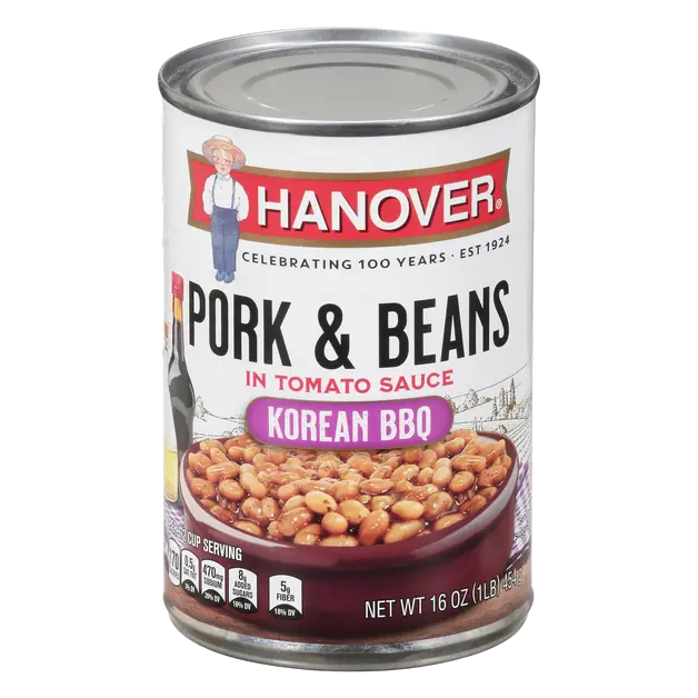 Korean BBQ Pork & Beans in Tomato Sauce