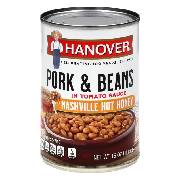 Nashville Hot Honey Pork & Beans in Tomato Sauce
