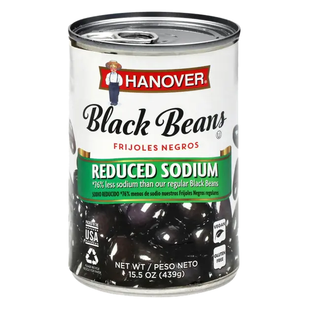 Reduced Sodium Black Beans