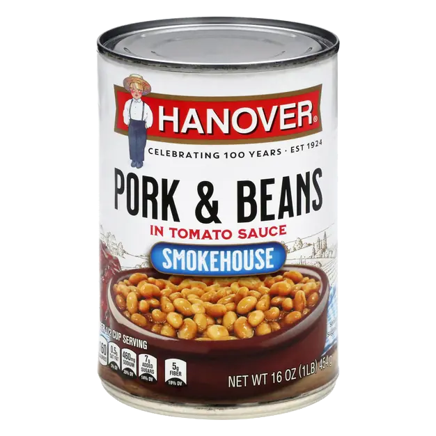 Smokehouse Pork & Beans in Tomato Sauce