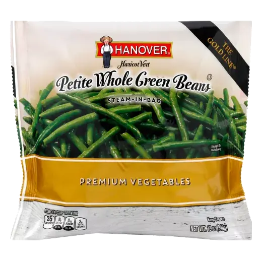 The Gold Line Green Beans, Whole, Petite