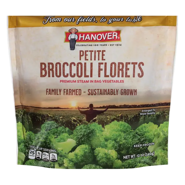 The Gold Line Premium Petite Broccoli Florets Frozen