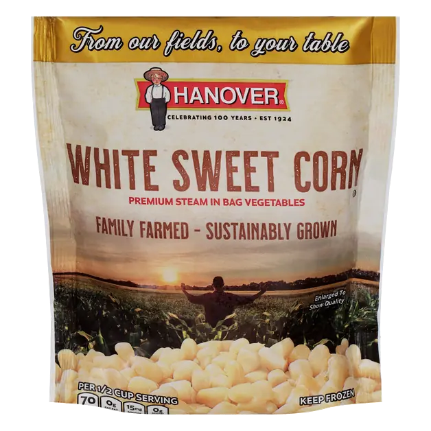 The Gold Line Silver Queen Style White Sweet Corn Frozen