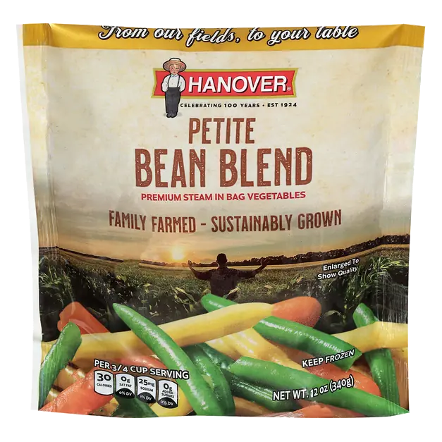 The Gold Line Steam In Bag Petite Bean Blend Frozen