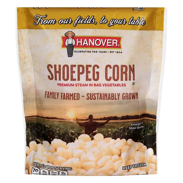 The Gold Line Steam In Bag Shoepeg Corn Frozen