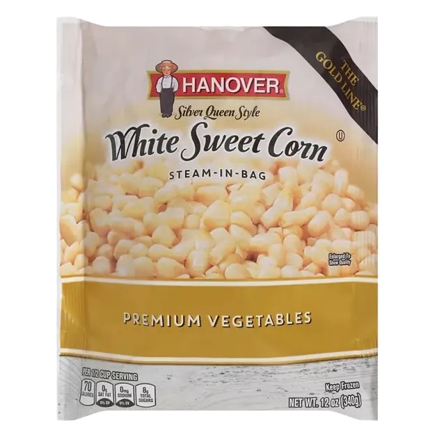 White Sweet Corn, Premium Vegetables, Sliver Queen Style
