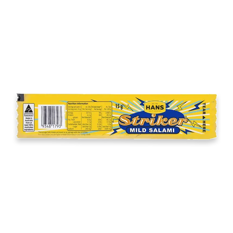 Striker Mild Salami Sticks