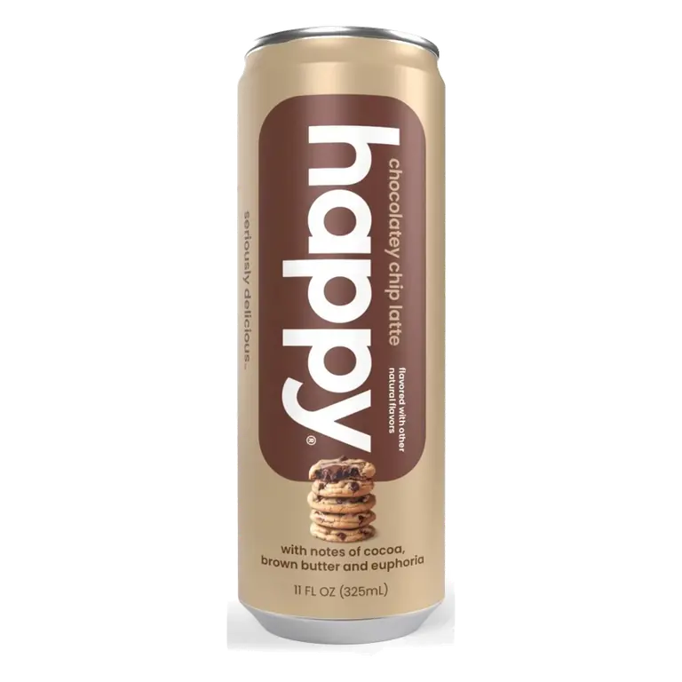 Happy Chocolatey Chip Latte Coffee Drink, 11 fl oz: Colombian