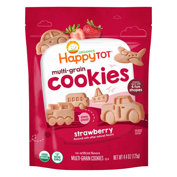 Organics Strawberry Multi-Grain Cookies