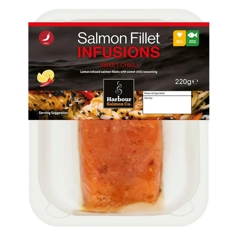 Sweet Chilli Salmon Fillet Infusions 220g