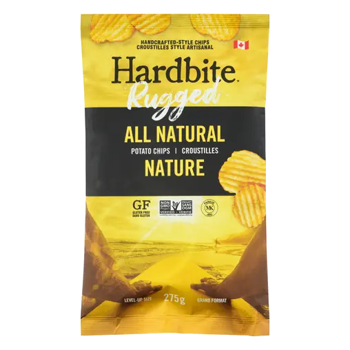 Gluten-Free Rugged Potato Chips All Natural 275 g