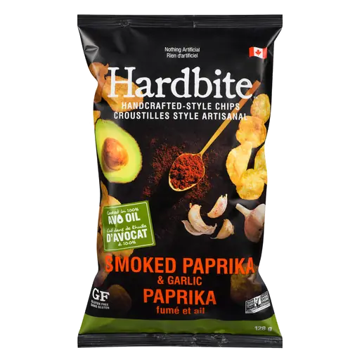 Potato Chips Smoked Paprika And Garlic With Avocado Oil 128 g