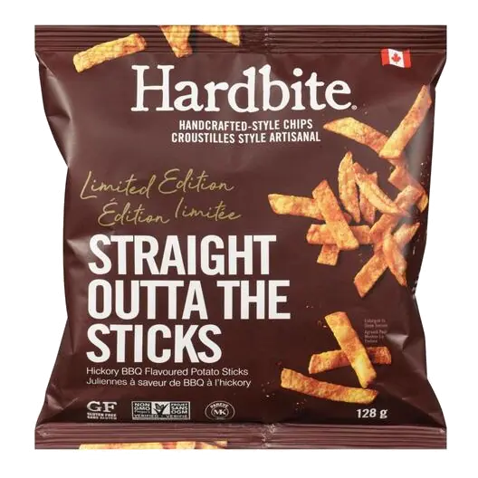 Potato Sticks Hickory BBQ 128 g